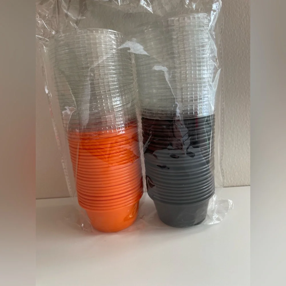 Kolorae Halloween Tasting Cups - Black and Orange Set